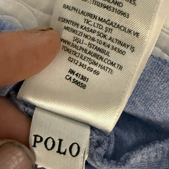 Polo by Ralph Lauren Heather Blue Tee - Picture 5 of 5